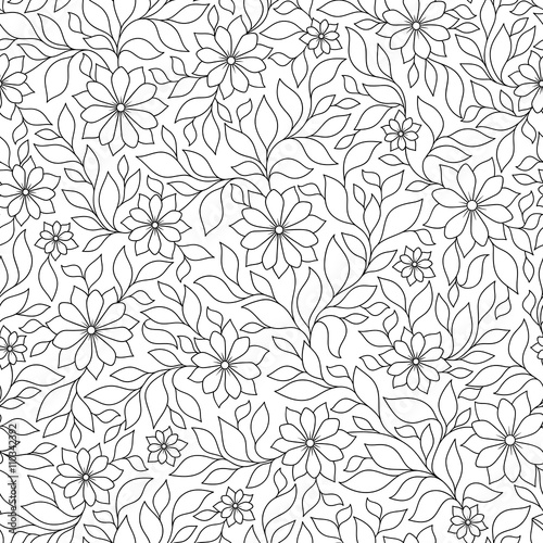 Pattern for coloring book.