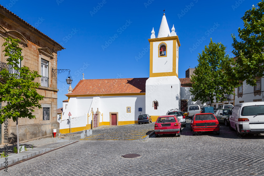 Sao Joao church in Castelo de Vide,  Portalegre, Alto Alentejo, Portugal.