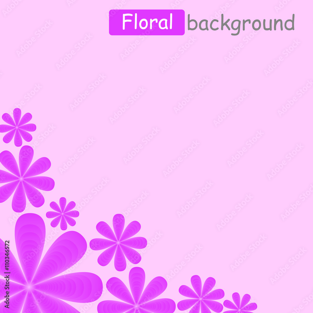 Floral background