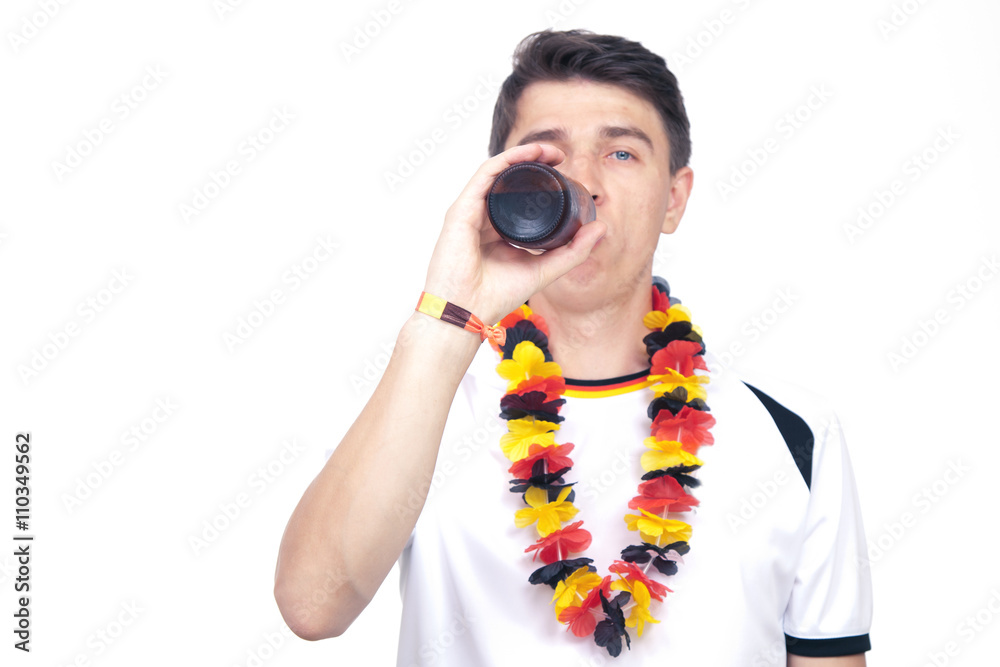 Deutsche Fussball Fans StockFoto Adobe Stock