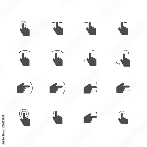 touch screen flat