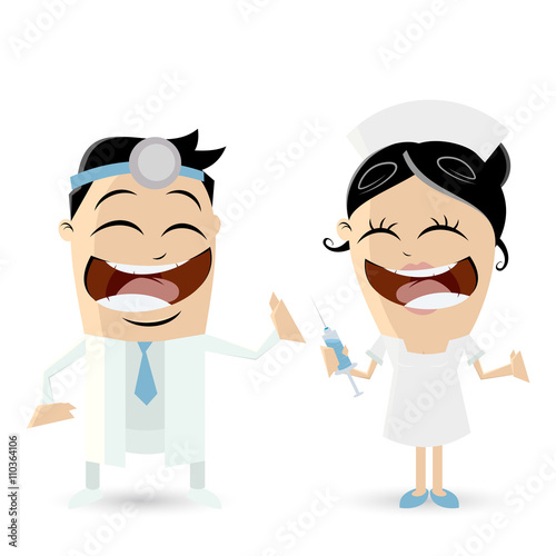 arzt und krankenschwester klinik medizin