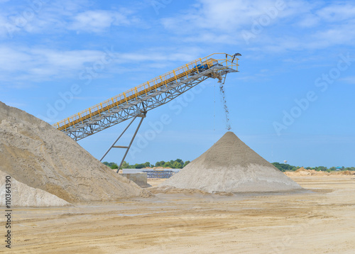 Sand mining