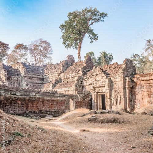 A temple in Angkor
 photo