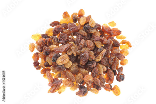 Raisins pile