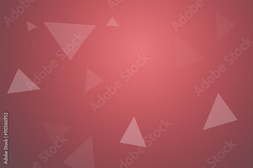 Fondo rojo con triángulos