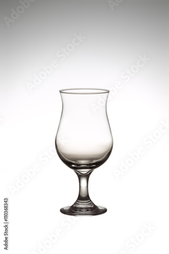 empty wineglass.