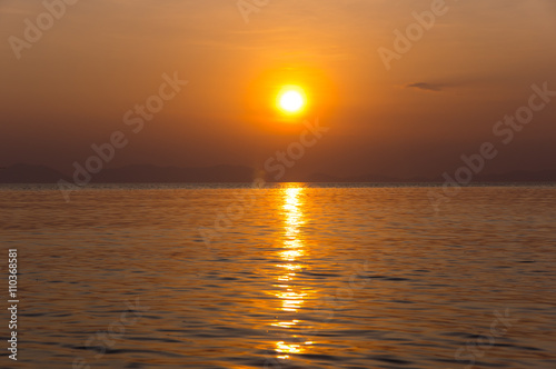 Andaman sea on sunset © gumbao