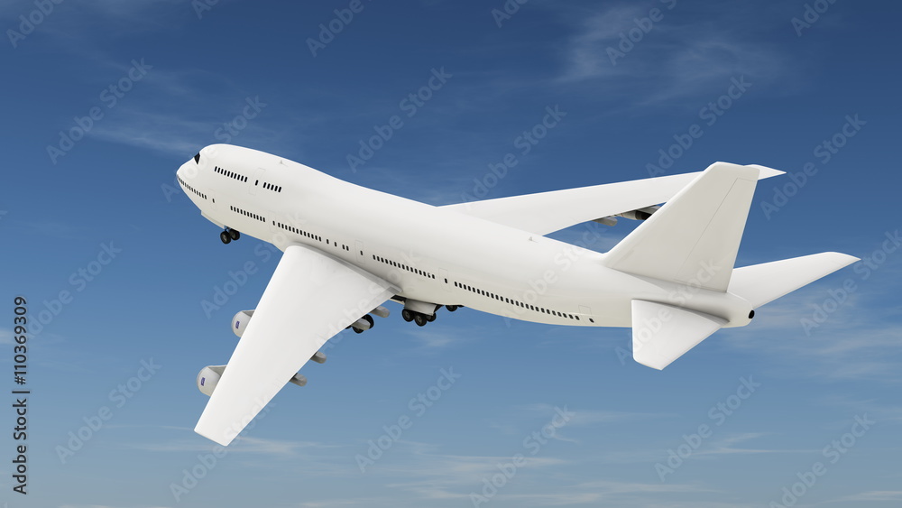 Fototapeta premium 飛行機