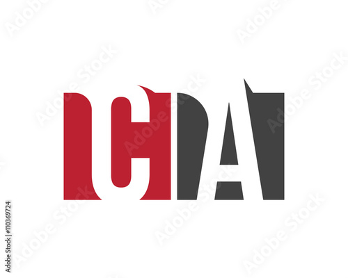 CA red square letter logo for alliance,association,advisor,accountants,academy