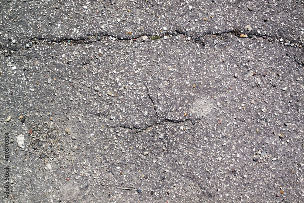 Obraz premium Asphalt texture with cracks