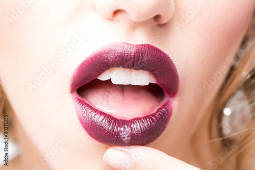 Sexy female lips