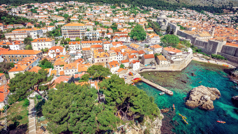 Dubrovnik city panorama