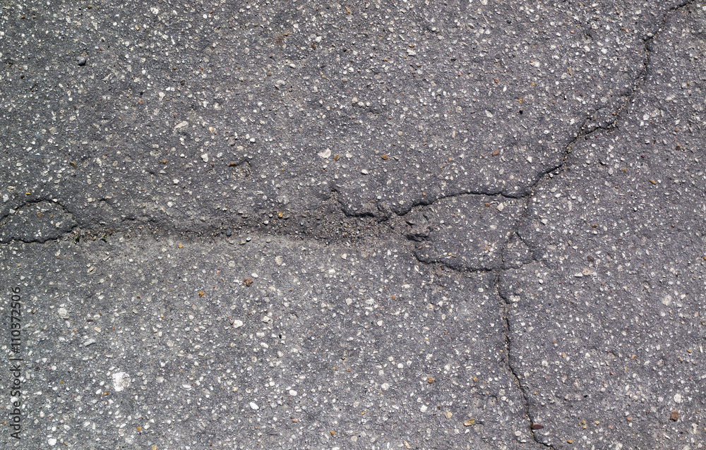 Obraz premium Asphalt texture with cracks
