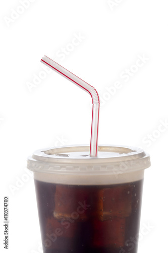 soda on cup