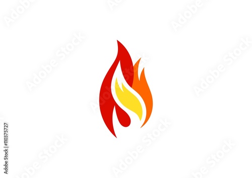 fire, flame, logo, fire hot modern logotype, heat flame symbol icon design vector