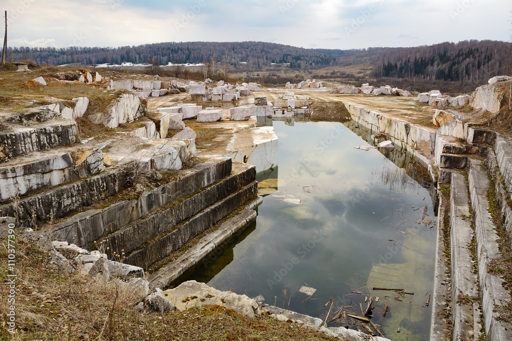 Obraz premium Marble quarry