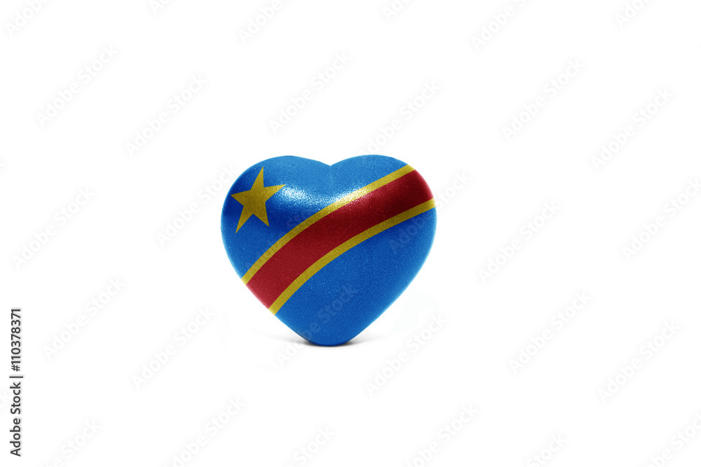 heart with national flag of democratic republic of the congo heart with national flag of democratic republic of the congo