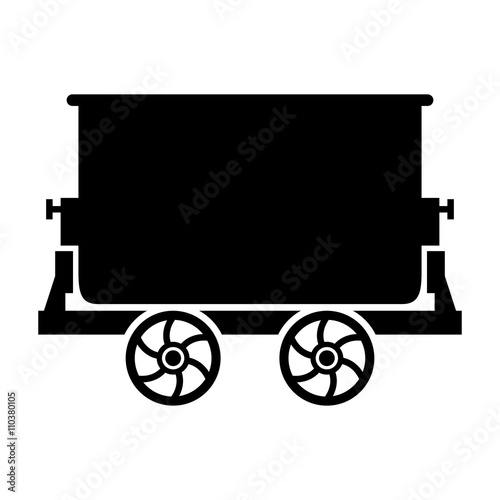 Mine trolley, shade picture