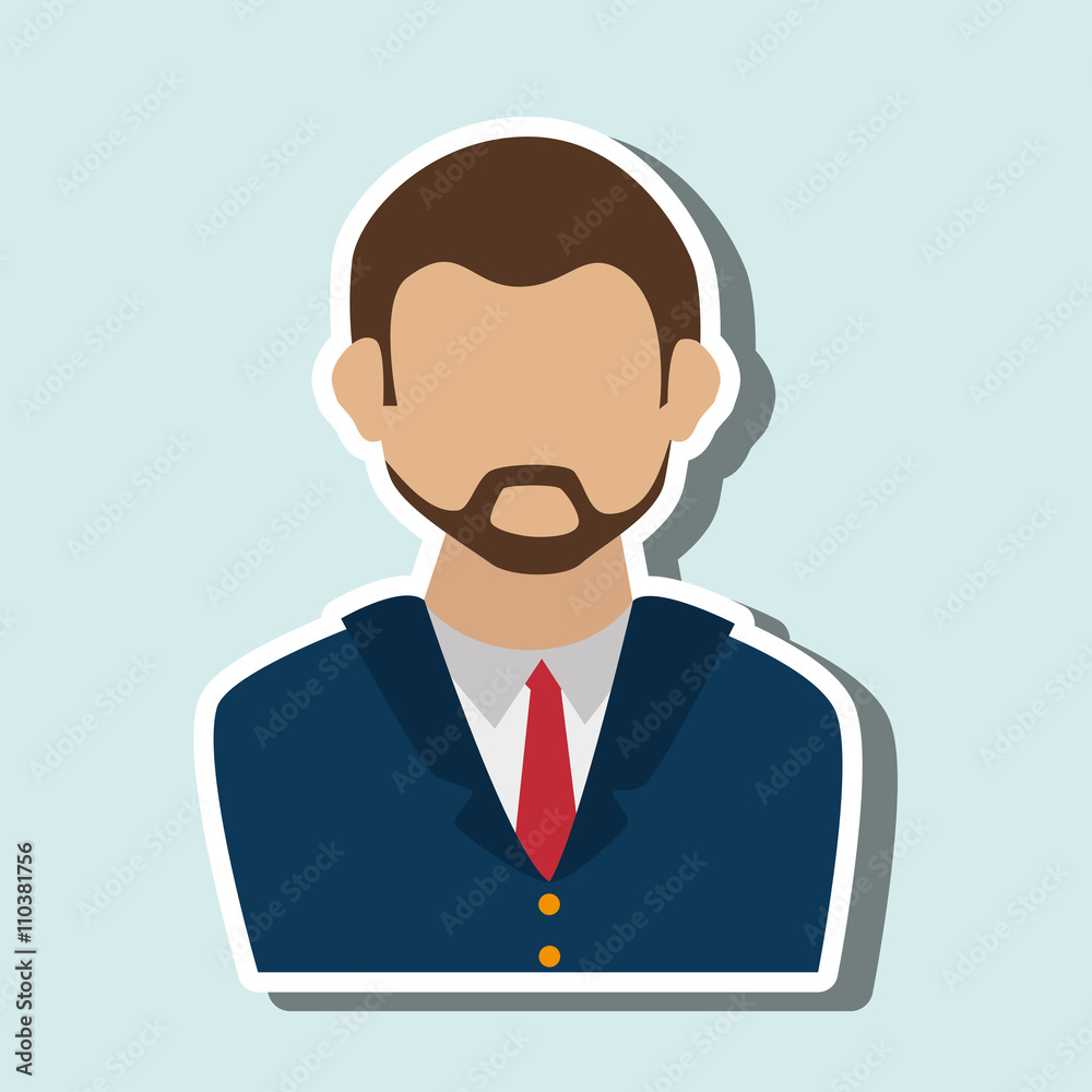 business person avatar design business person avatar design
