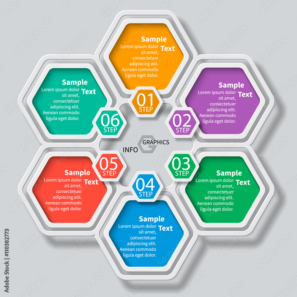 Abstract 3D Paper Infographics Abstract 3D Paper Infographics