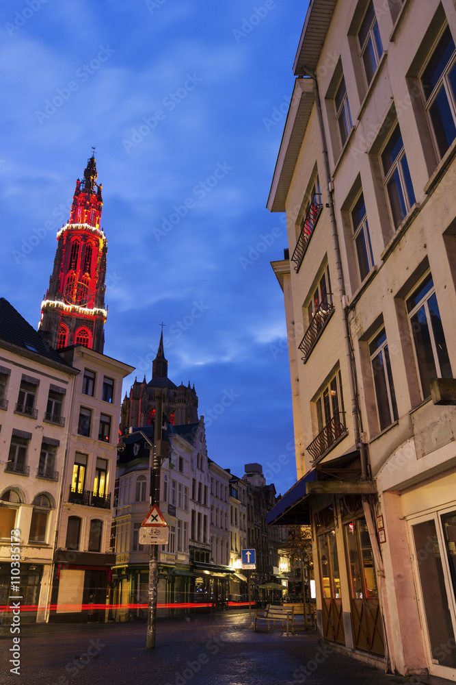 Fototapeta premium Antwerp in Belgium