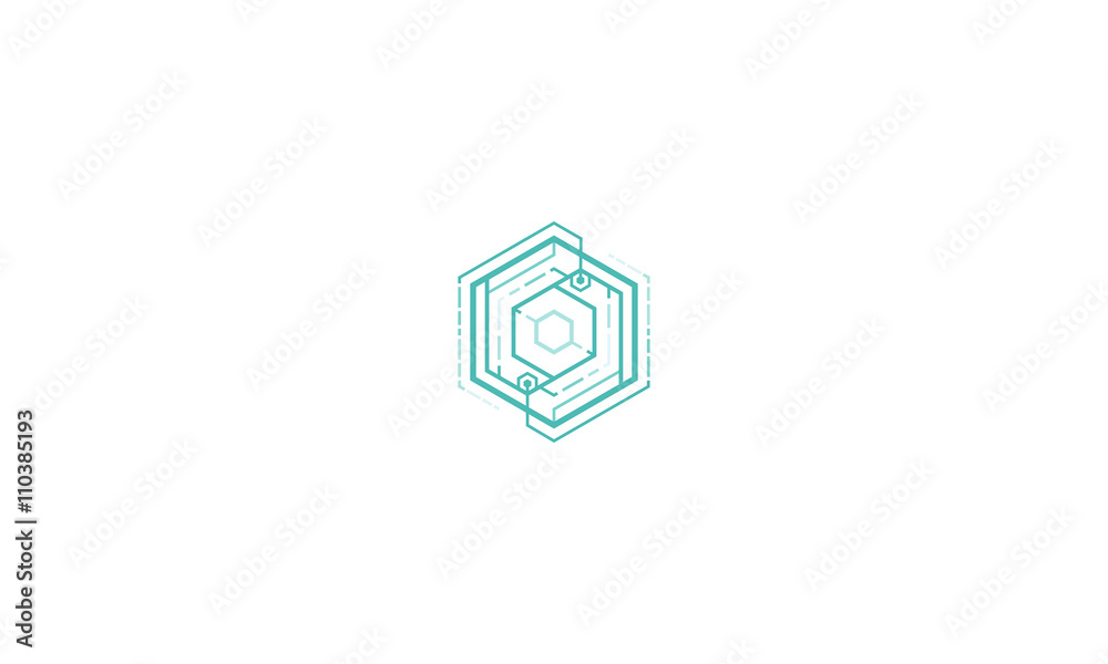 Futuristic Logo Template Futuristic Logo Template