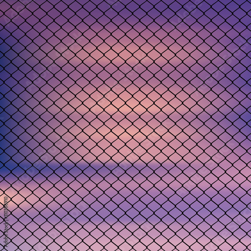 Wire Fence Against Sky