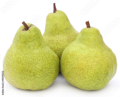 Картината върху платно Fresh pears