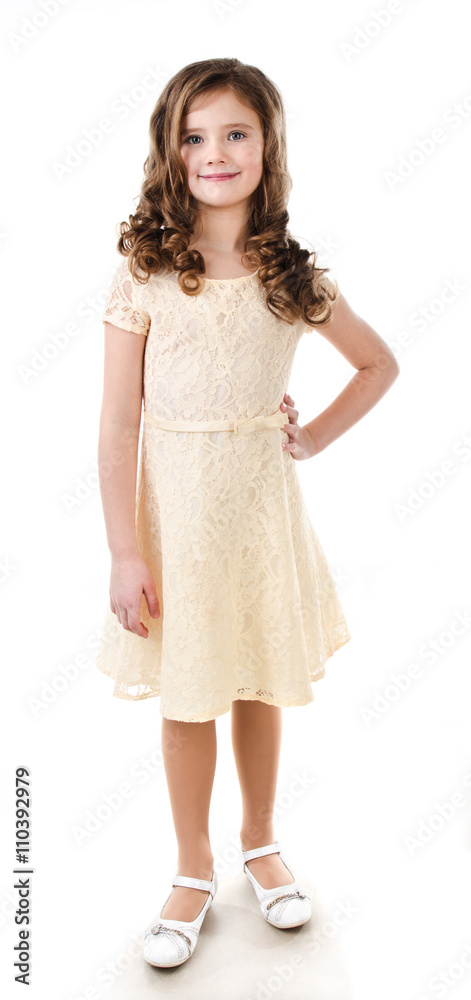 Portrait of adorable smiling little girl Portrait of adorable smiling little girl