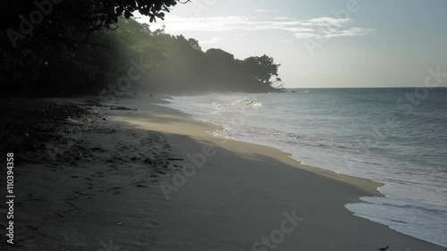 Wallpaper Mural Scenic view of exotic beach; Trinidad; Trinidad and Tobago Torontodigital.ca