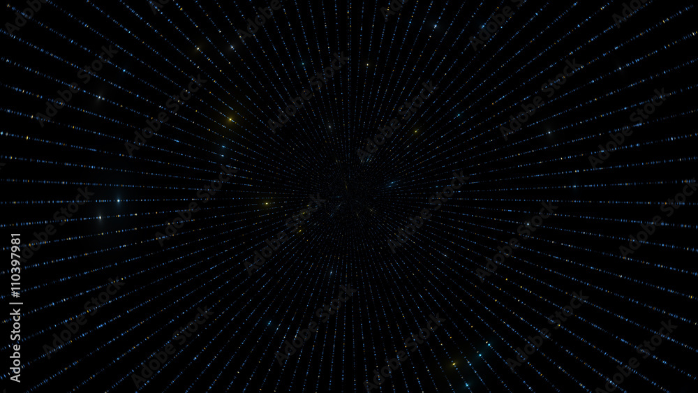 abstract bacgkround, strings made of particles with glow blinks abstract bacgkround, strings made of particles with glow blinks