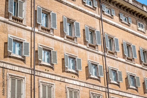 building facade in Italy on a sunny day