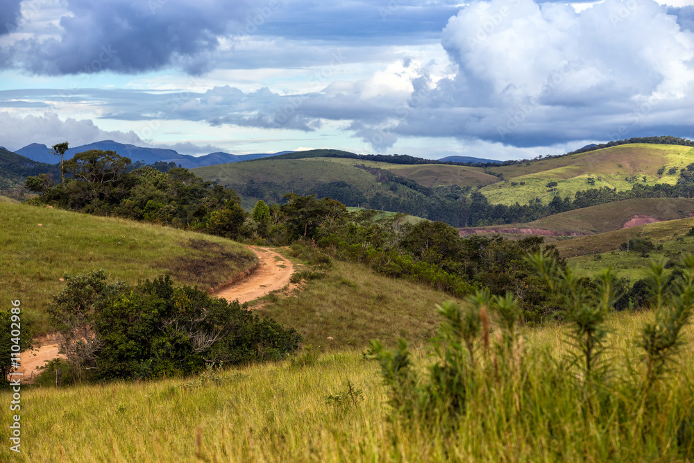 Obraz premium Brazilian tropical landscape
