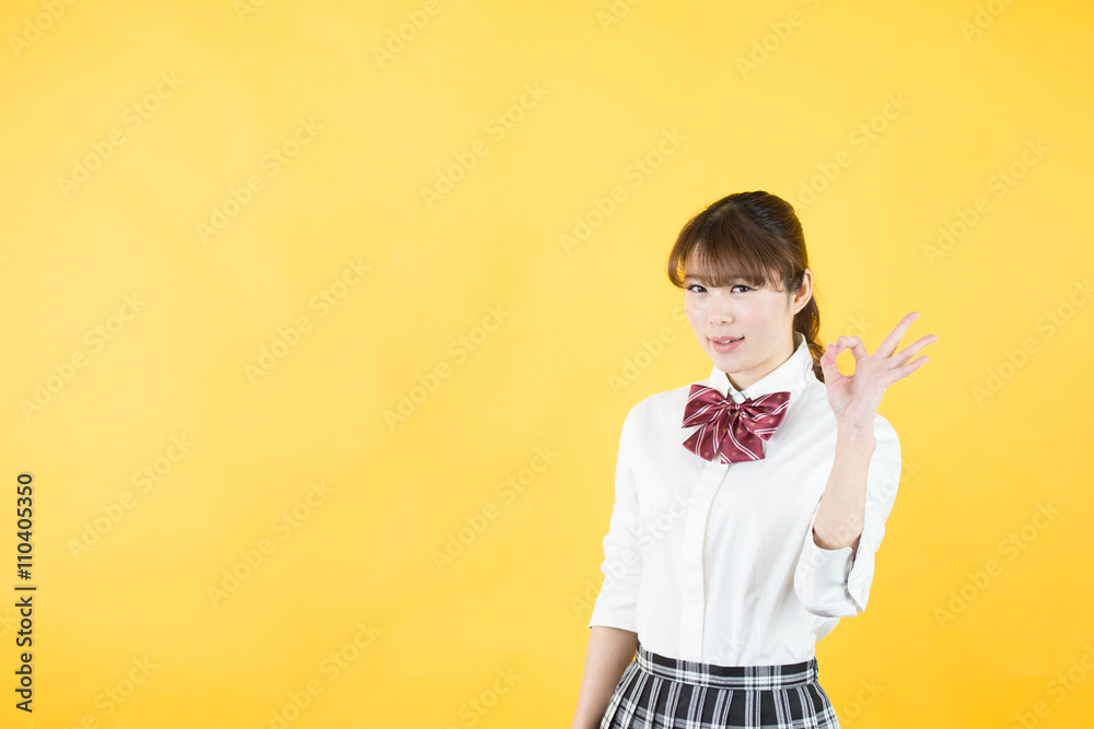 女子高校生(イエローバック) 女子高校生(イエローバック)