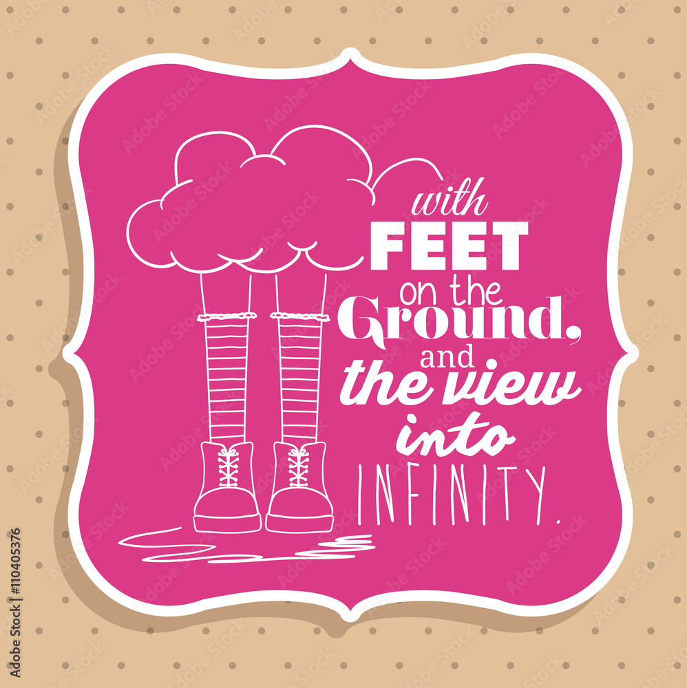 Obraz premium message in calligraphy design 