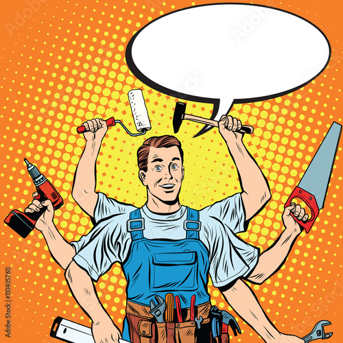 multi-armed master repair professional