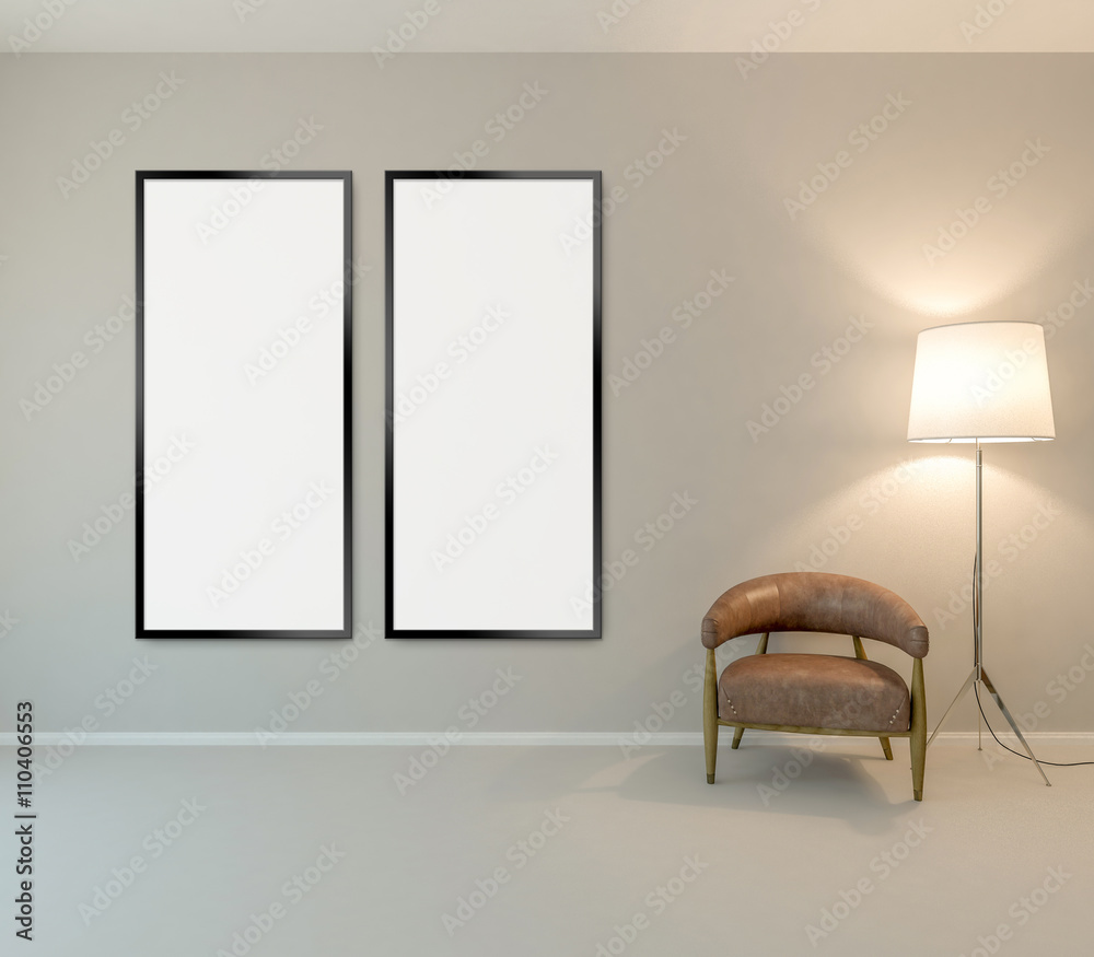 Picture frame - blank mock up Picture frame - blank mock up