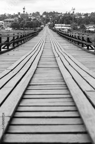 Wooden bridge © bookzaa