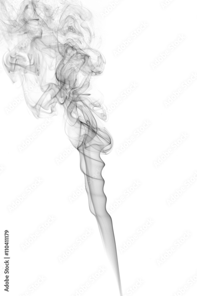 Abstract gray smoke from the incense. Abstract gray smoke from the incense.