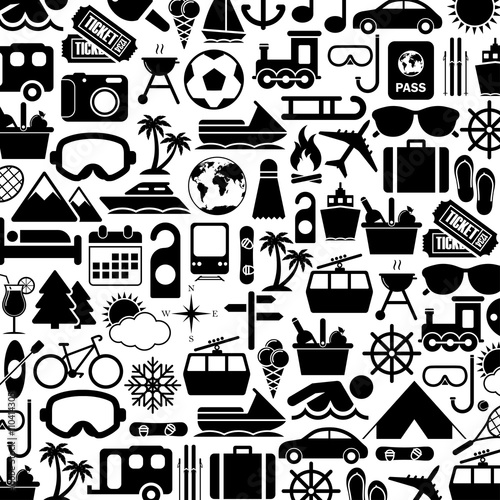Travel icons