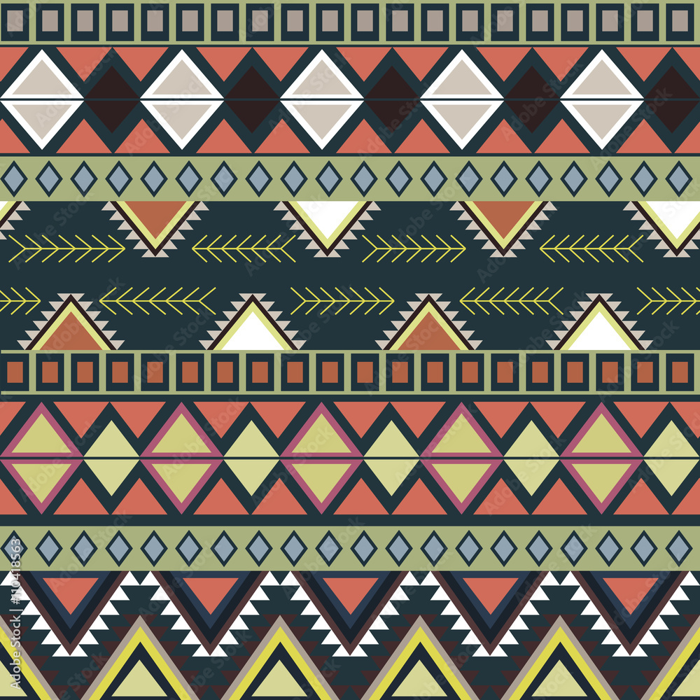 Geometric ethnic pattern. Vector illustration
Geometric ethnic pattern. Vector illustration