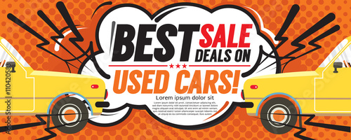 Best Sale Deal 6250x2500 pixel Banner Vector Illustration.