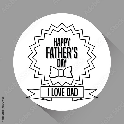 Wallpaper Mural Fathers day concept. celebration design. Greeting icon Torontodigital.ca