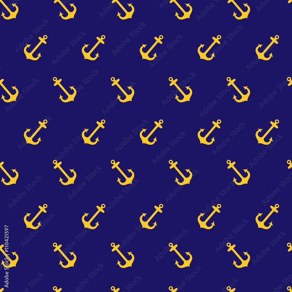 Marine seamless pattern Marine seamless pattern