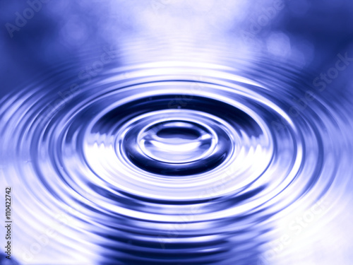 Tableau sur toile vibrating water