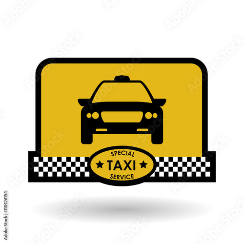Taxi  design. cab concept. transportation icon