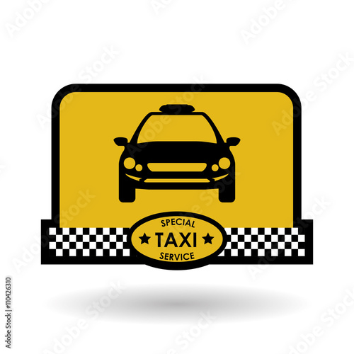 Taxi  design. cab concept. transportation icon