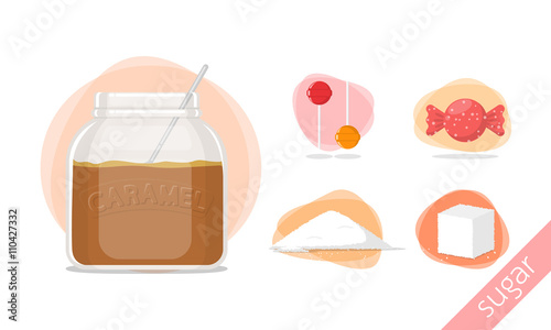 caramel candy sweet sugar