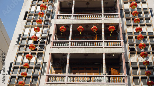 Canvas Print chinatown in bangkok